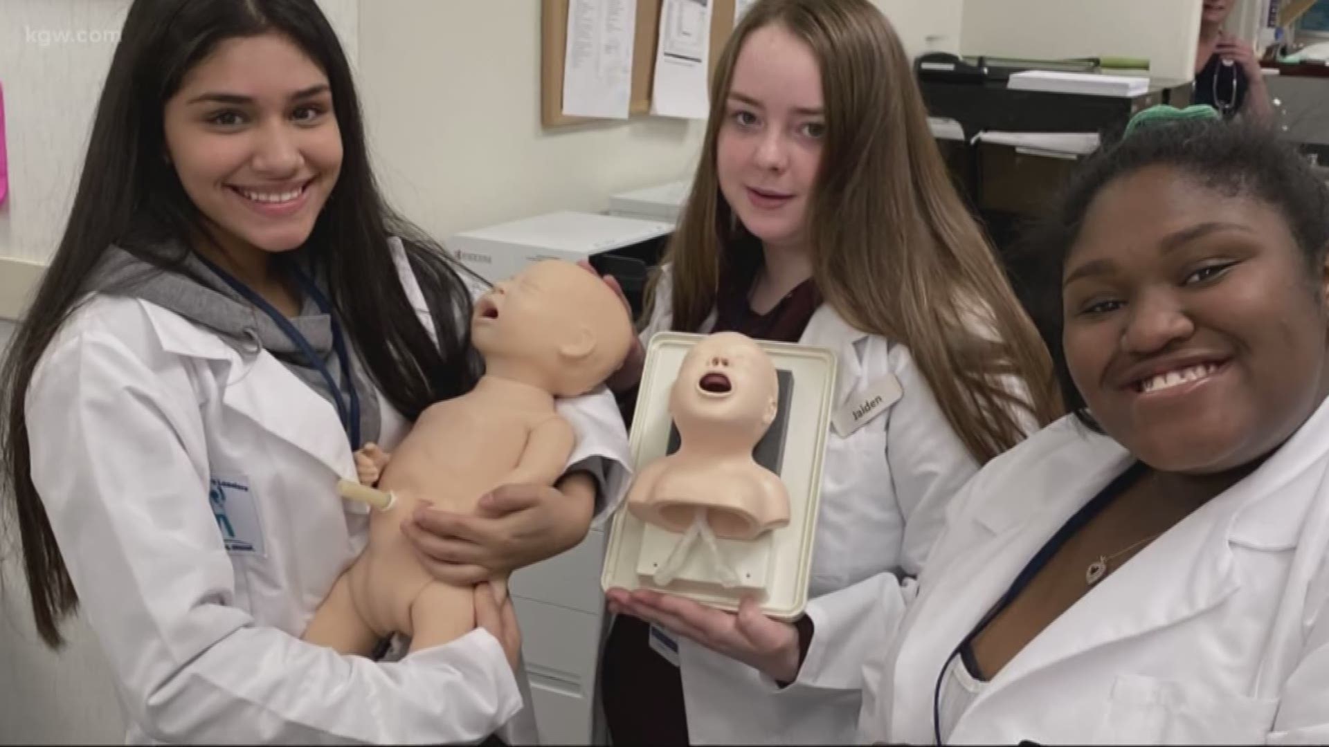 Program helps students learn about medical field opportunities.