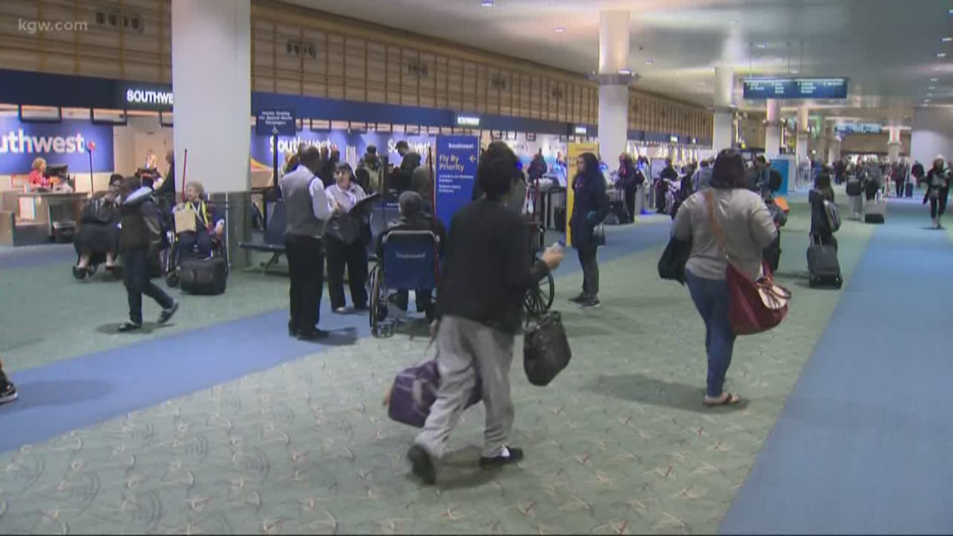 Busy Thanksgiving travel time underway