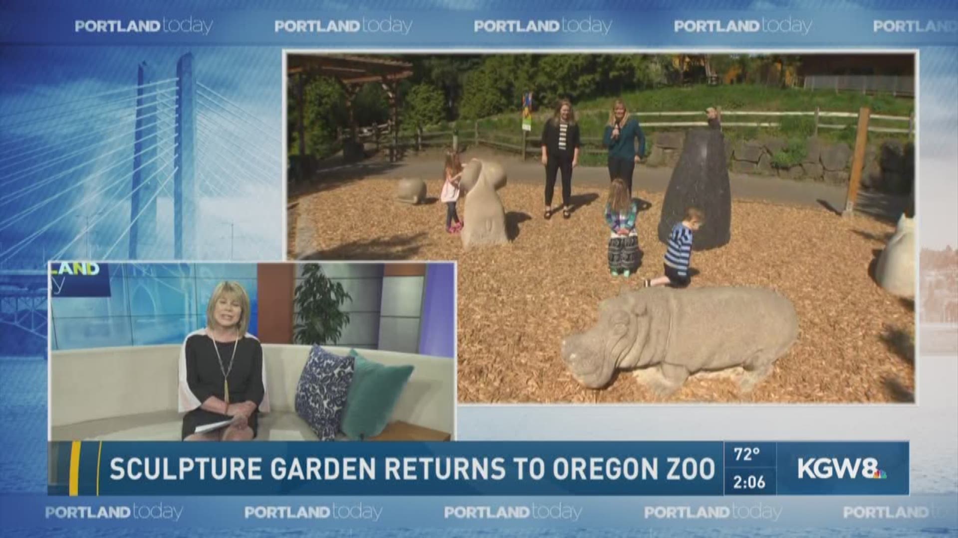 Sculpture garden returns to Oregon Zoo