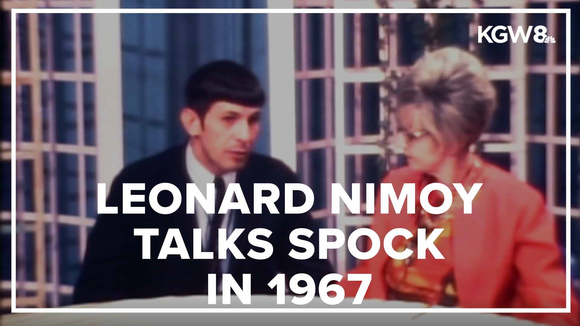 Leonard Nimoy talks about the new character he was portraying in 1967: Spock.