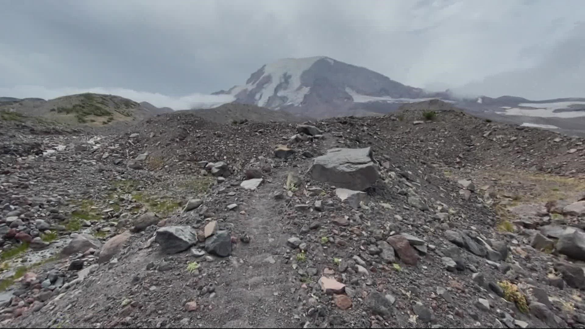 KGW chief meteorologist Matt Zaffino takes us along on his backpacking trip up Mount Adams.