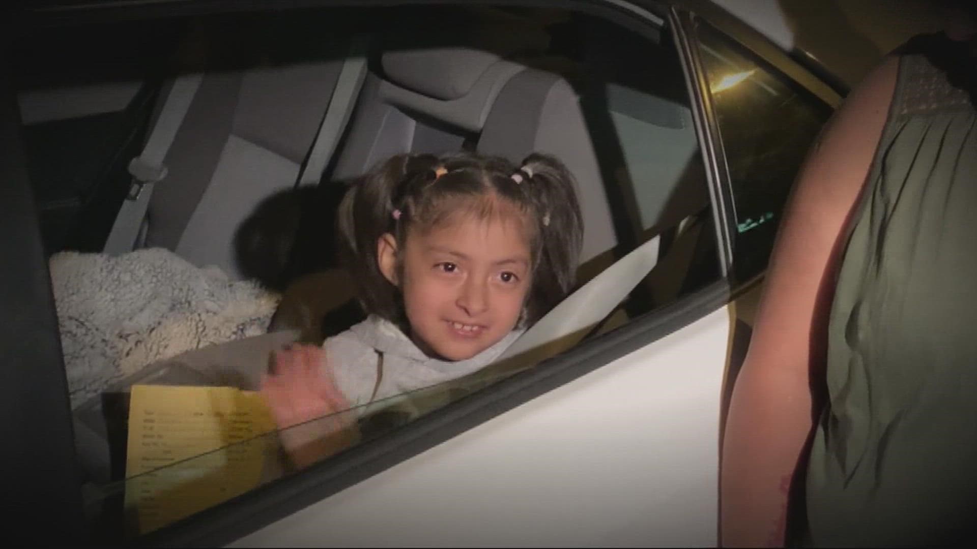 Though little Yamilet Martinez was gone for hours while the search unfolded, she was found unharmed in the car. Her mom said she may have slept through the ordeal.