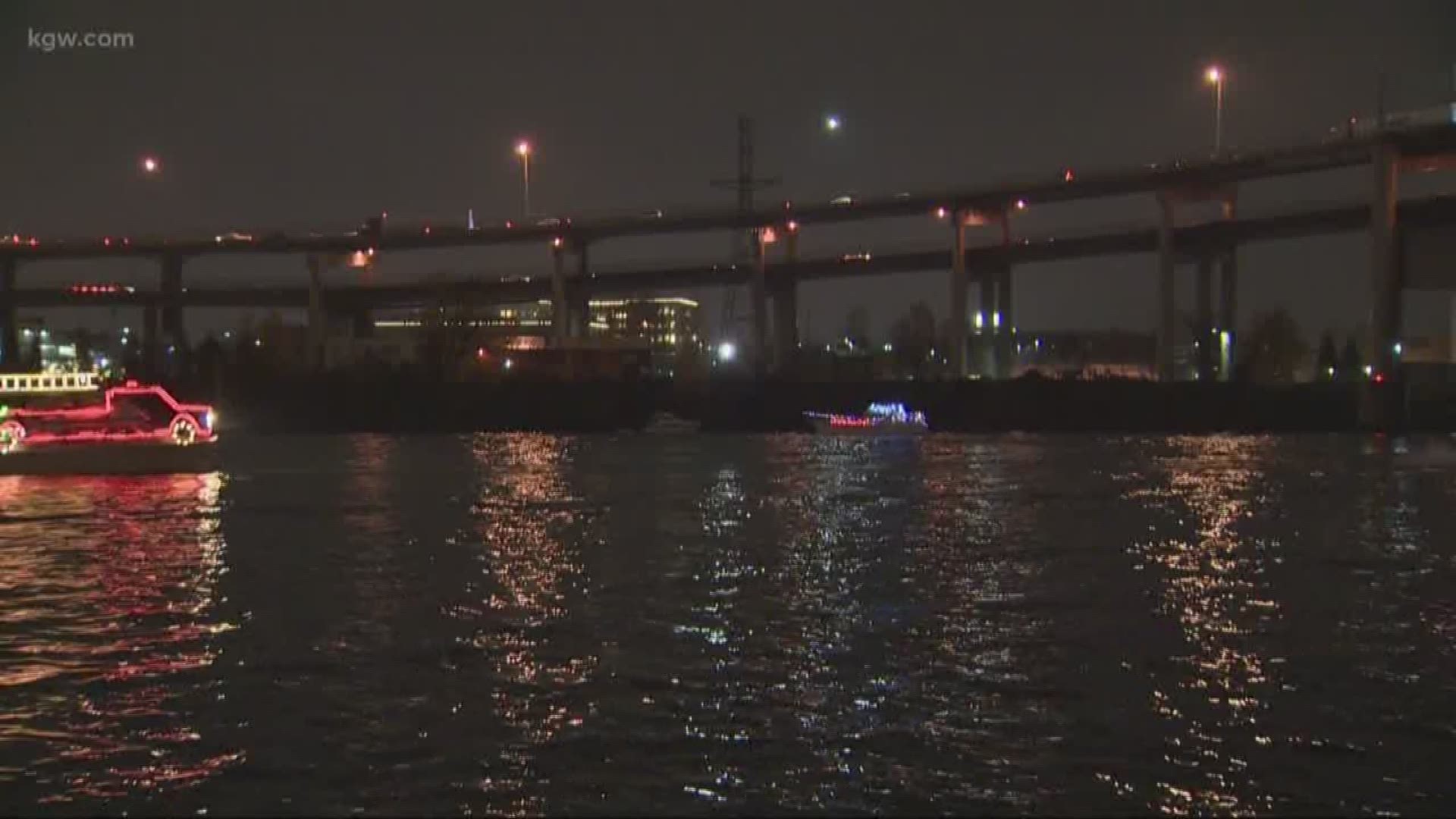 Rob Steffeck and his Christmas Ships crew rescued a man from the Willamette River, Tuesday night. “We were glad we were in the right place at the right time