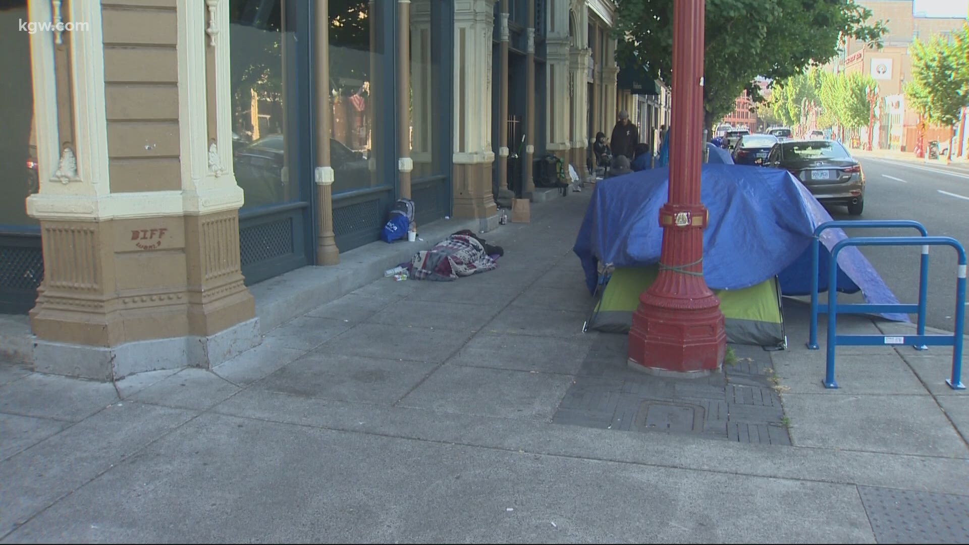 A new report shows more homeless people are dying on the streets of Multnomah County.