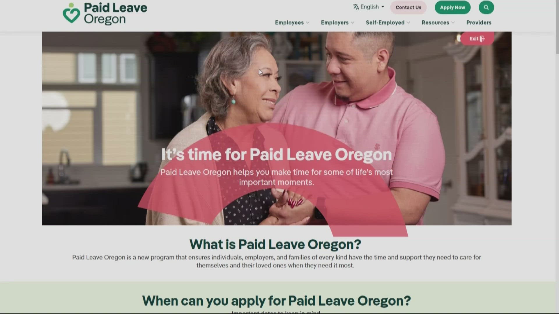 The program offers up to 12 week of state-guaranteed paid time off for eligible Oregonians who need to take family, medical or safe leave.