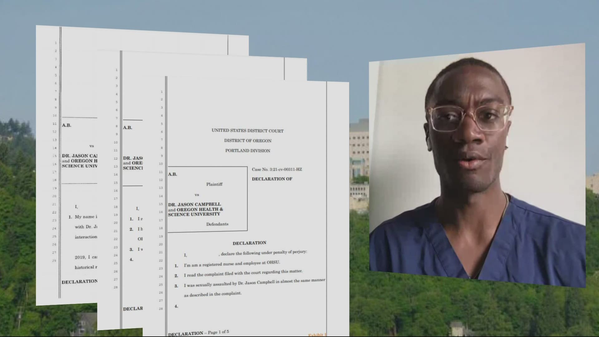 There are new details in the lawsuit against Dr. Jason Campbell and OHSU. More women are accusing him of sexual assault. Devon Haskins reports.
