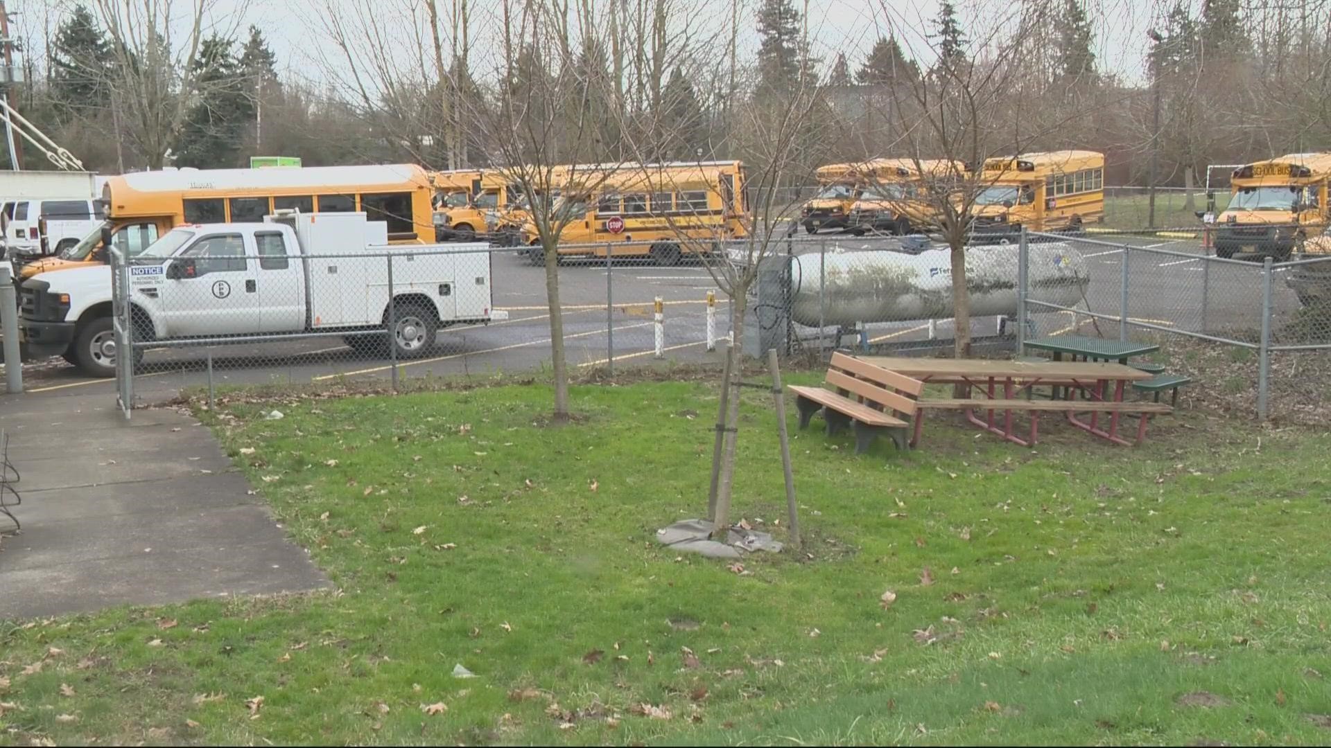 The PPS board has voted to install an electric fence around their bus yard in Northeast Portland due to months of repeated thefts of catalytic converters.