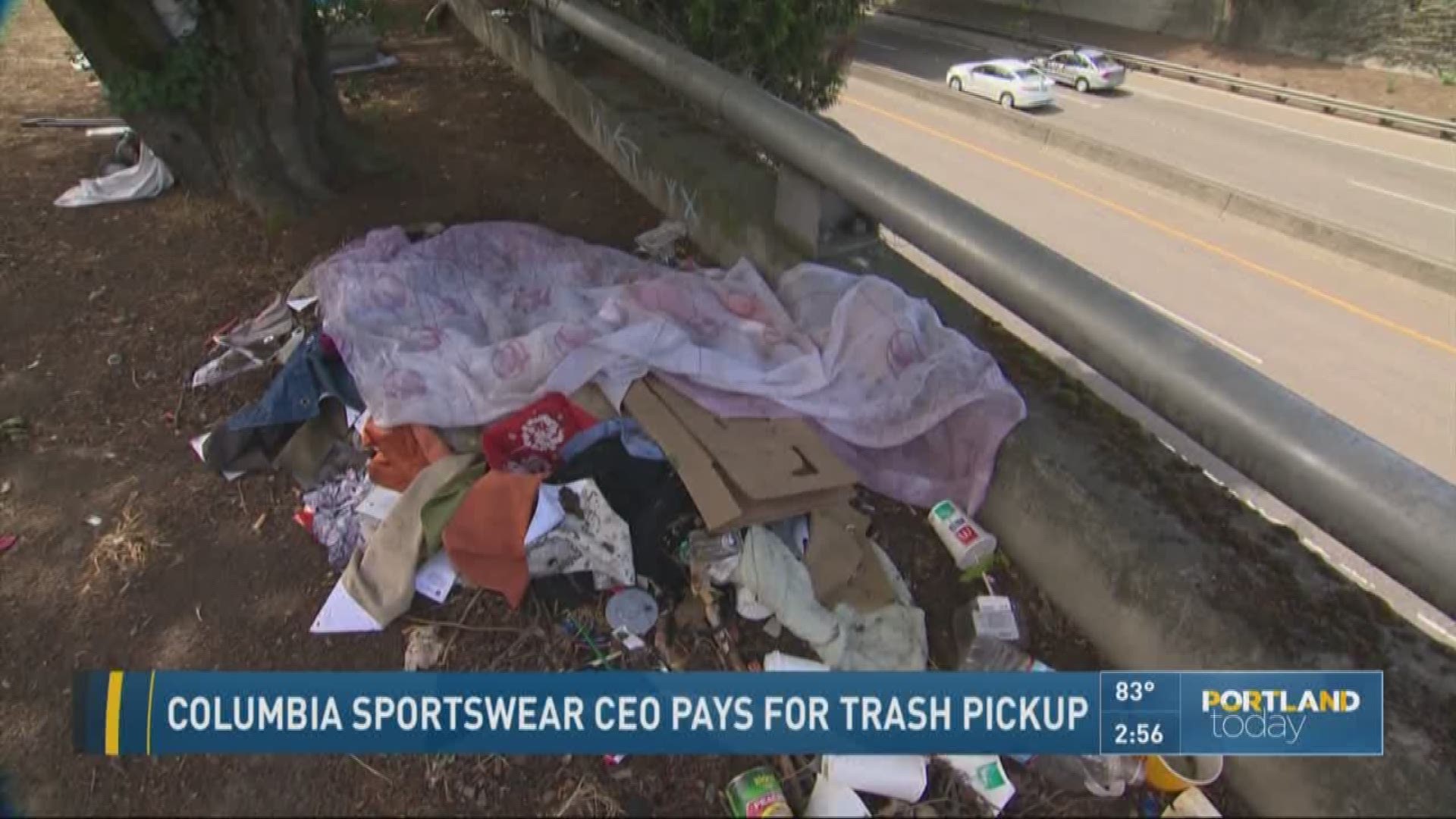 Columbia Sportswear CEO pays for trash pickup