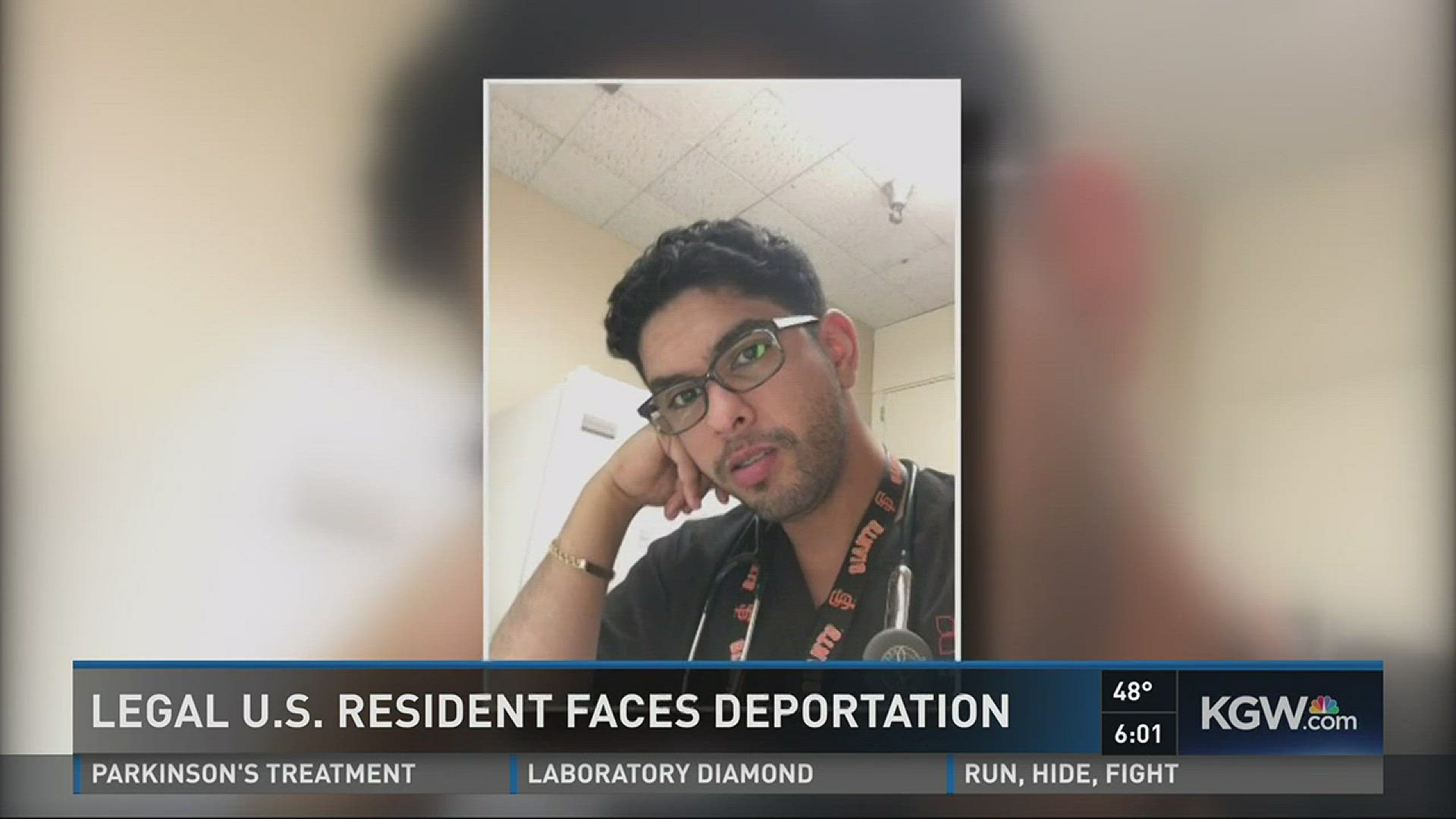Legal U.S. resident faces deportation