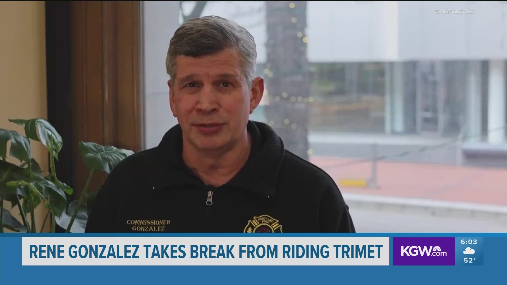 After a reported altercation with a passenger, Portland City Commissioner Rene Gonzalez said he will no longer be riding TriMet.