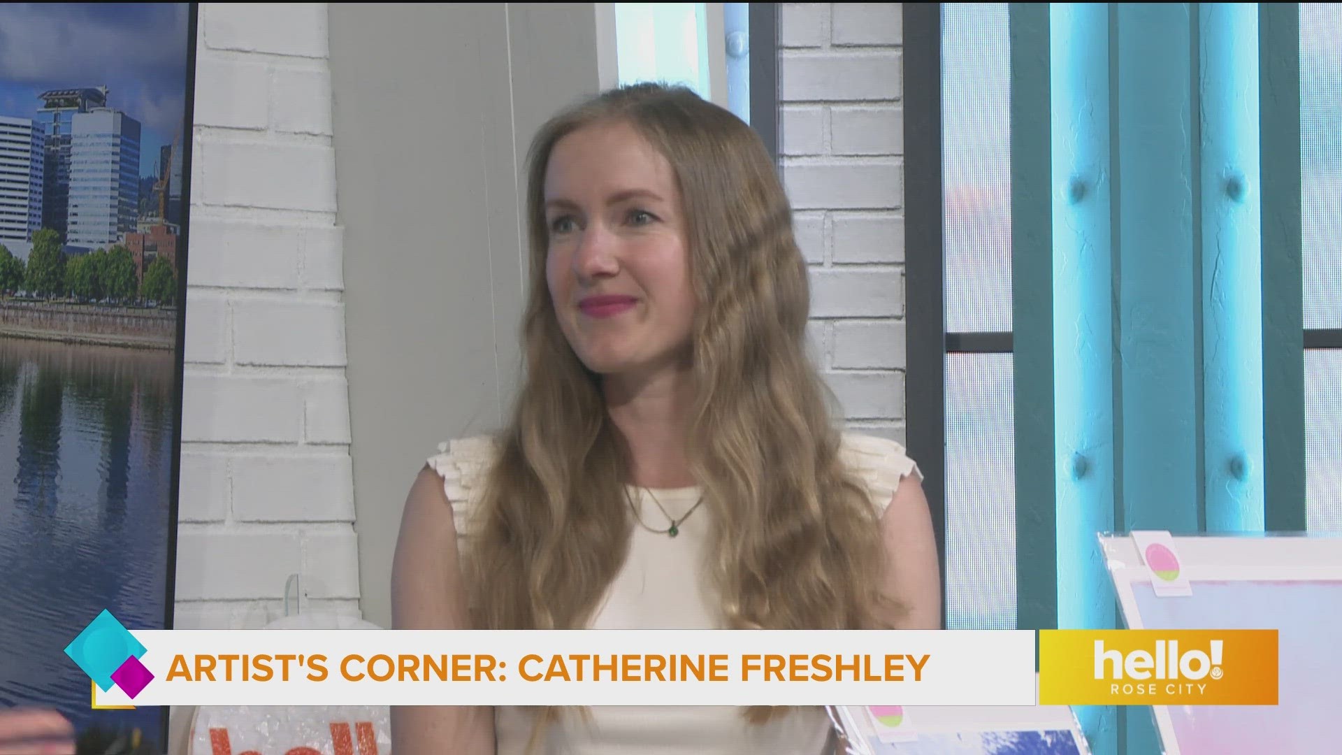 Catherine is an artist and the owner of Catherine Freshley Fine Art