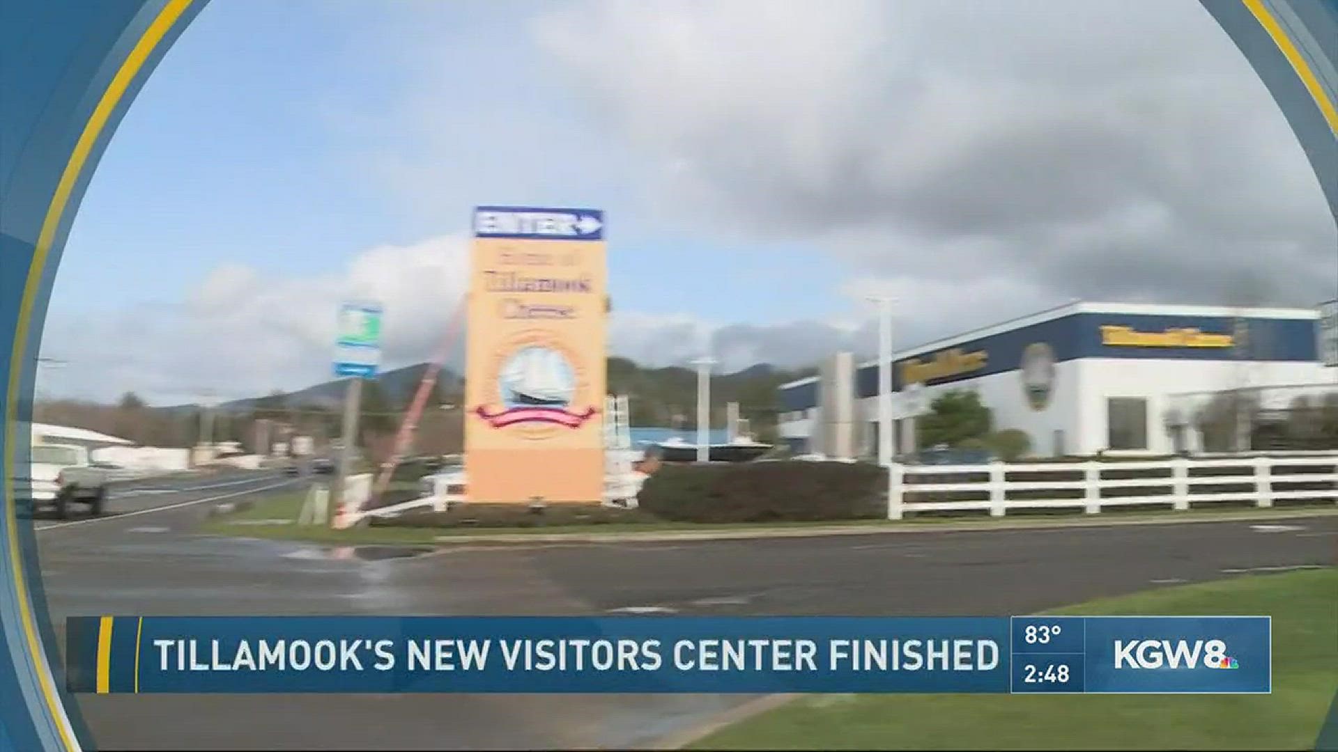 Tillamook's new visitors center finished