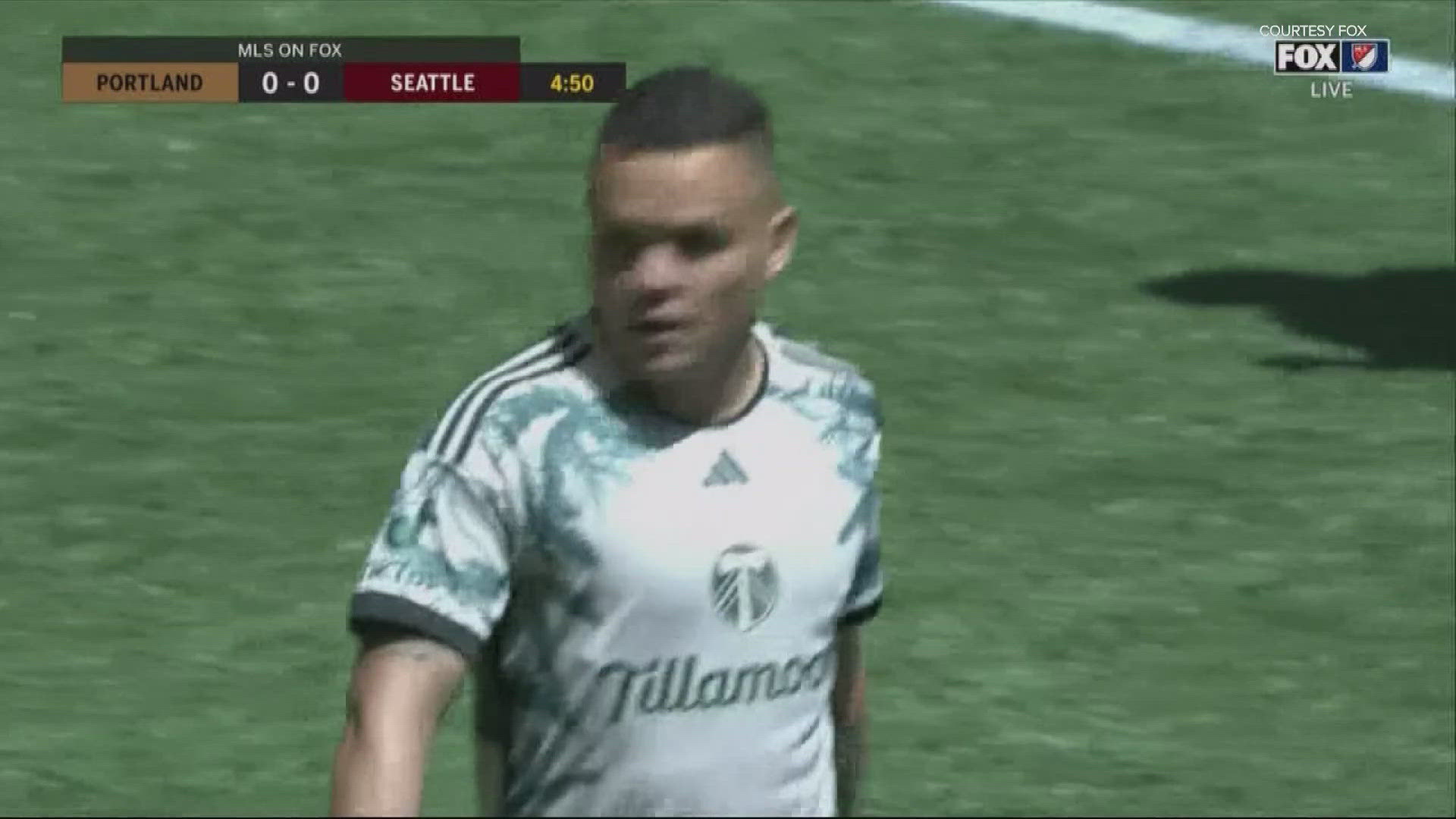 The Oregon-based, farmer-owned dairy cooperative made its debut on the Timbers kit in Sunday’s match against the Seattle Sounders FC.
