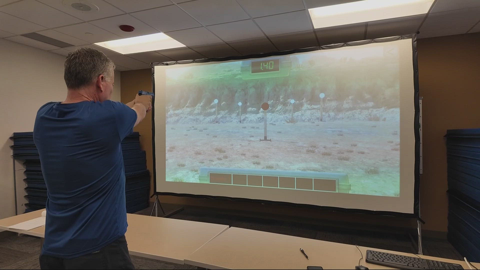 KGW reporter Tim Gordon paid a visit to Portland HQ to find out more about what roles are available and the intense training agents must complete. 