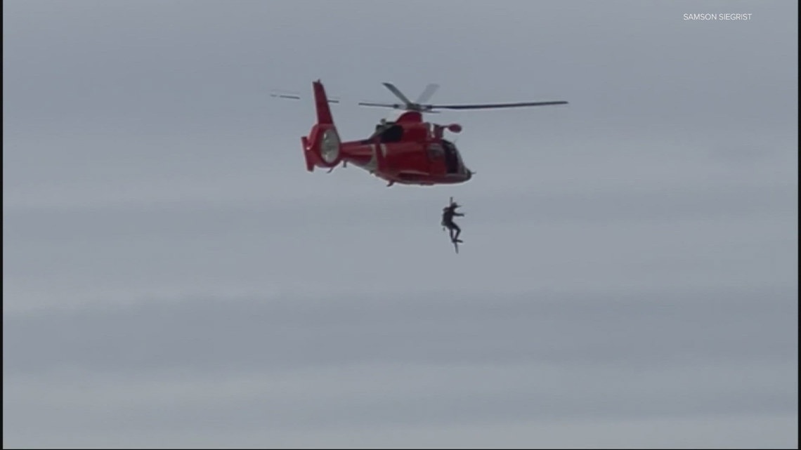 Coast Guard rescue helicopter returns to Newport, but lawsuit over its removal by federal government continues