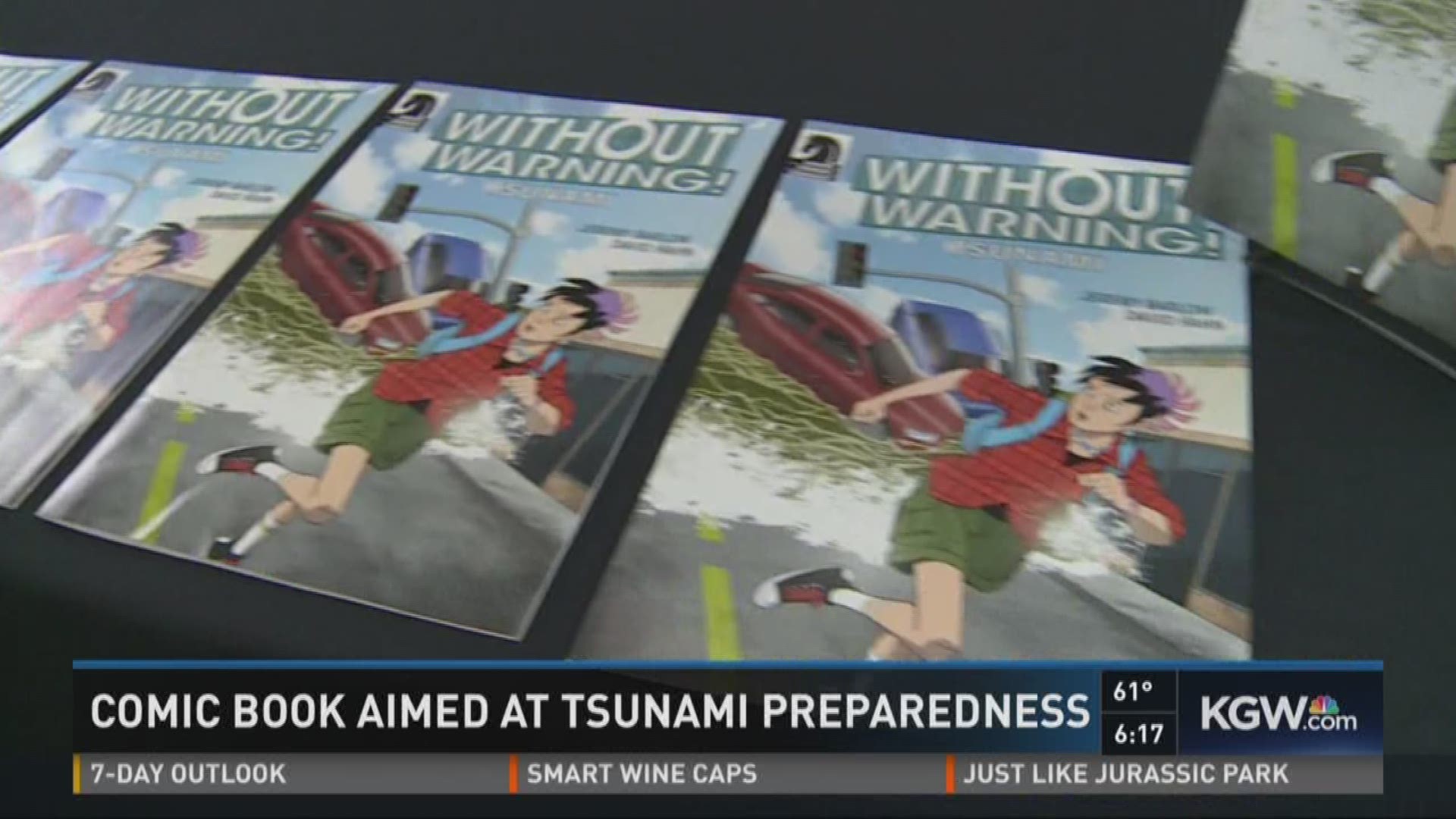 Comic book aimed at tsunami preparedness