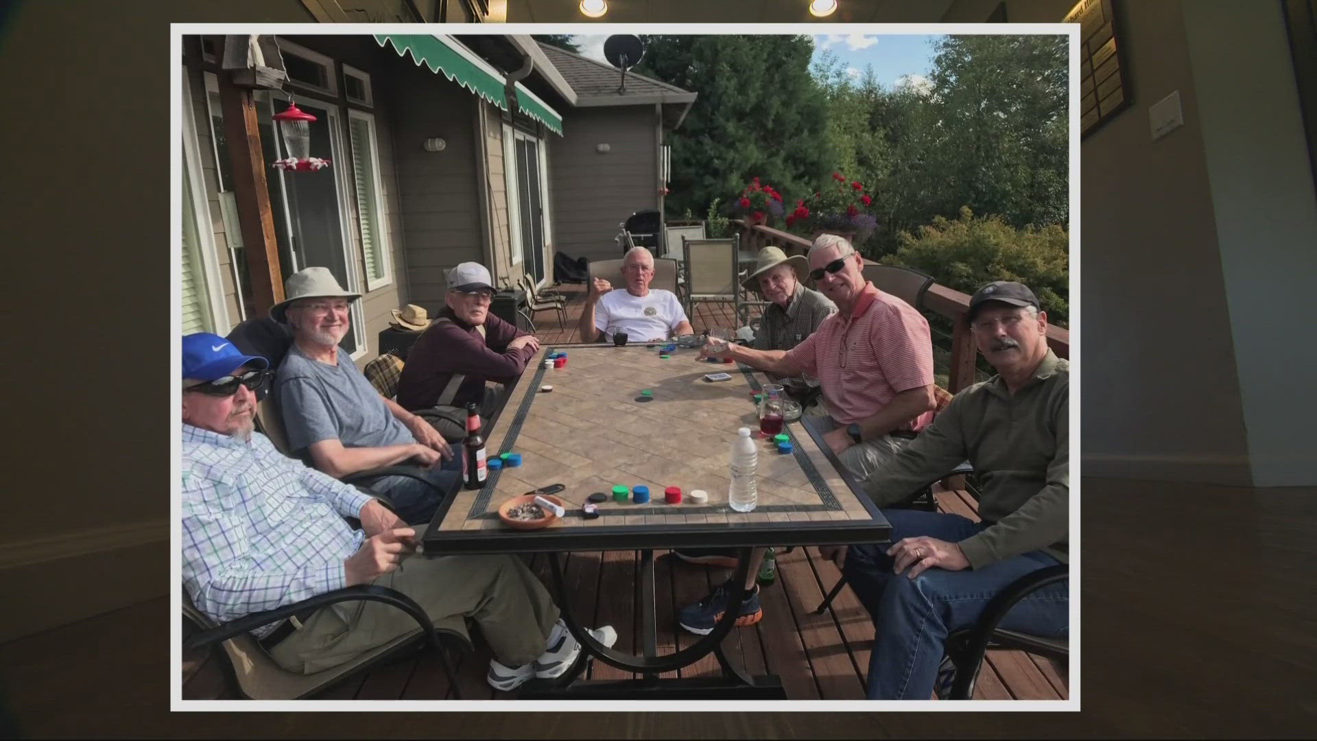 Around a Washougal poker table every month sits a close-knit group of friends: retired members of the Army, Navy, Marine Corps, Air Force and law enforcement.