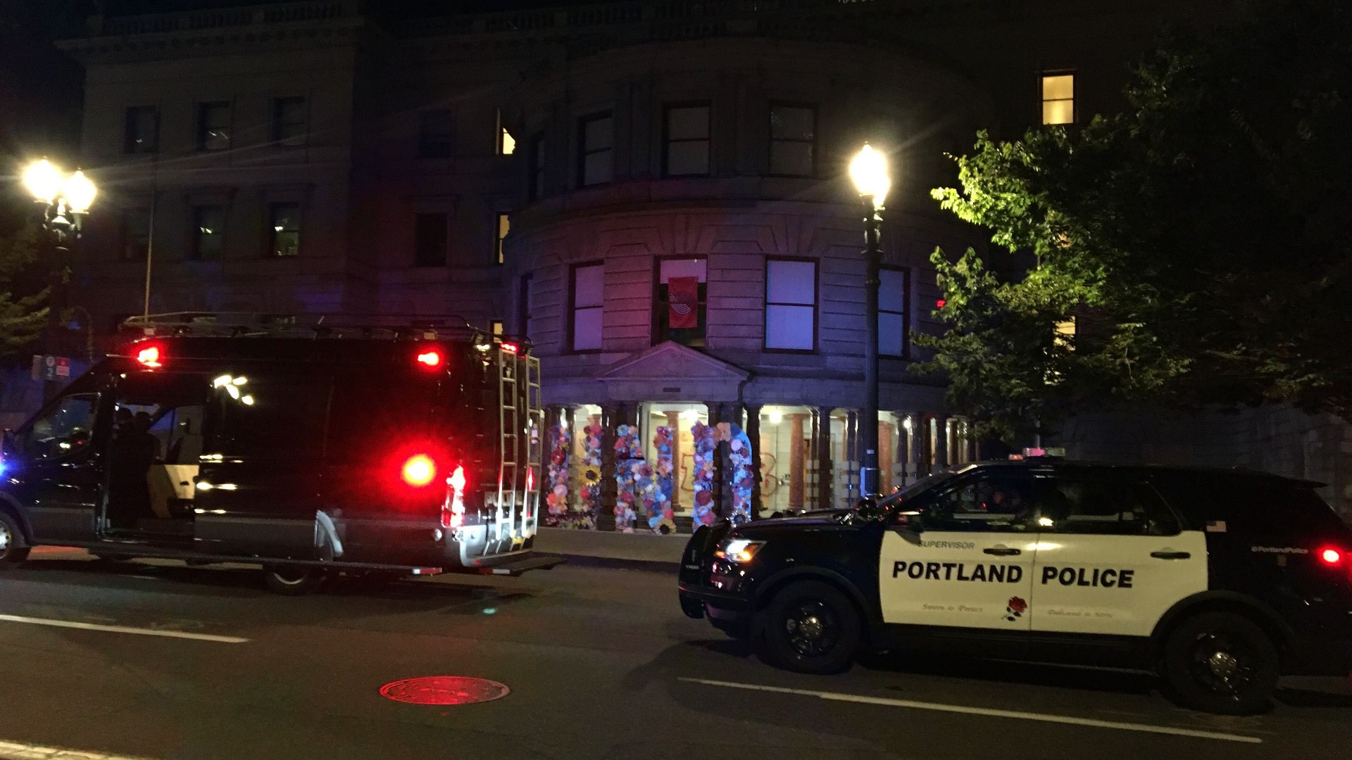 Police arrest 11 at protest in downtown Portland | kgw.com