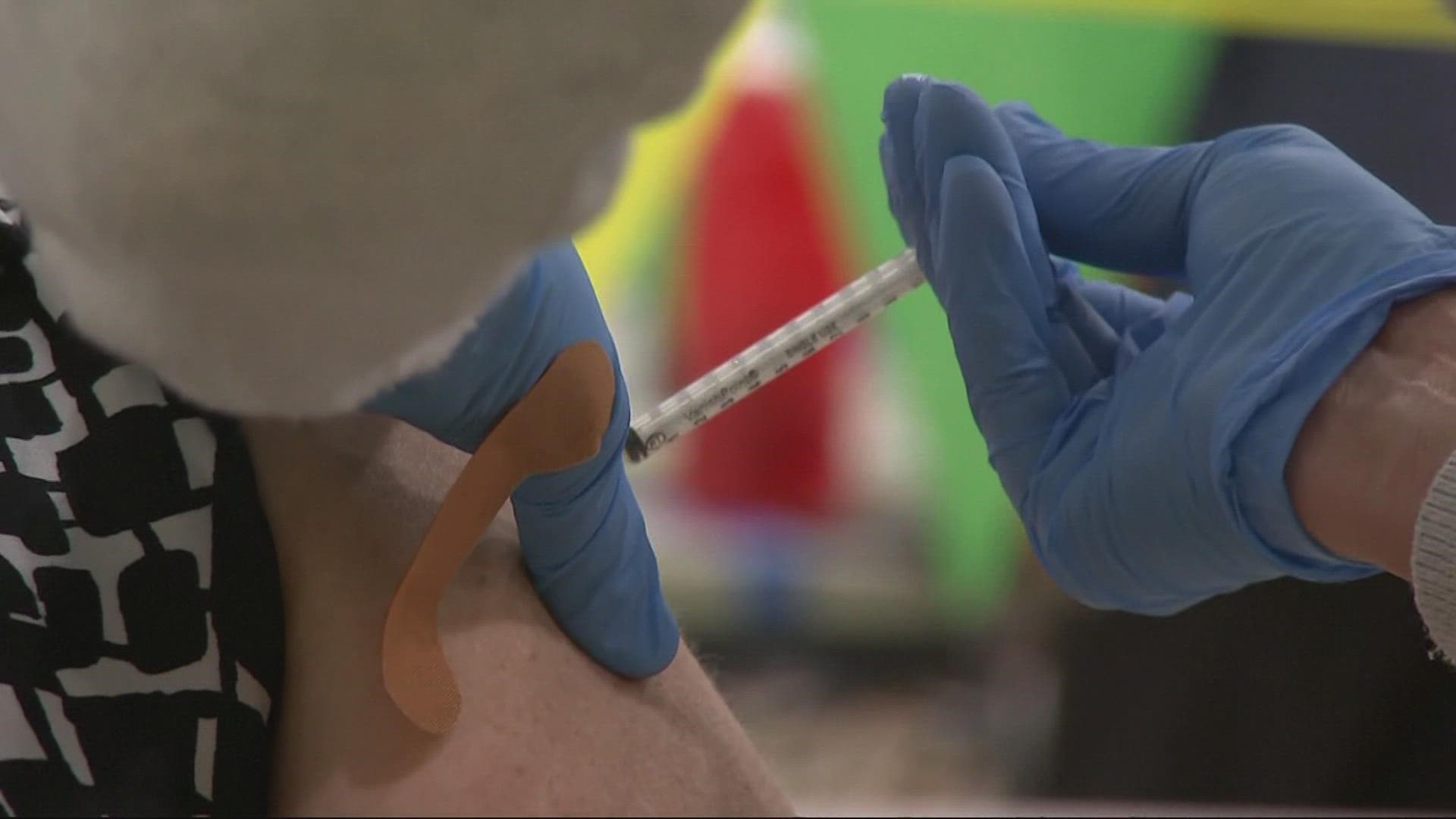 Doctors are recommending for people to double dip for fall vaccinations, both the COVID booster and the flu vaccine.