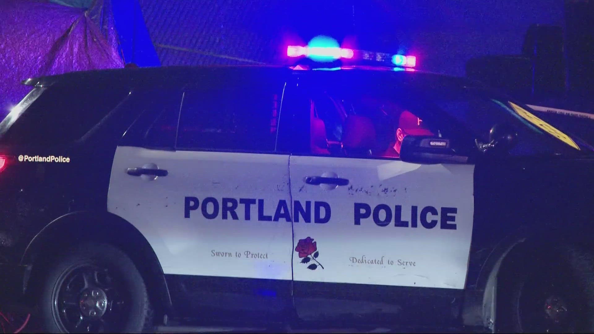 Portland police say they found the man injured at the scene but died from his injuries,