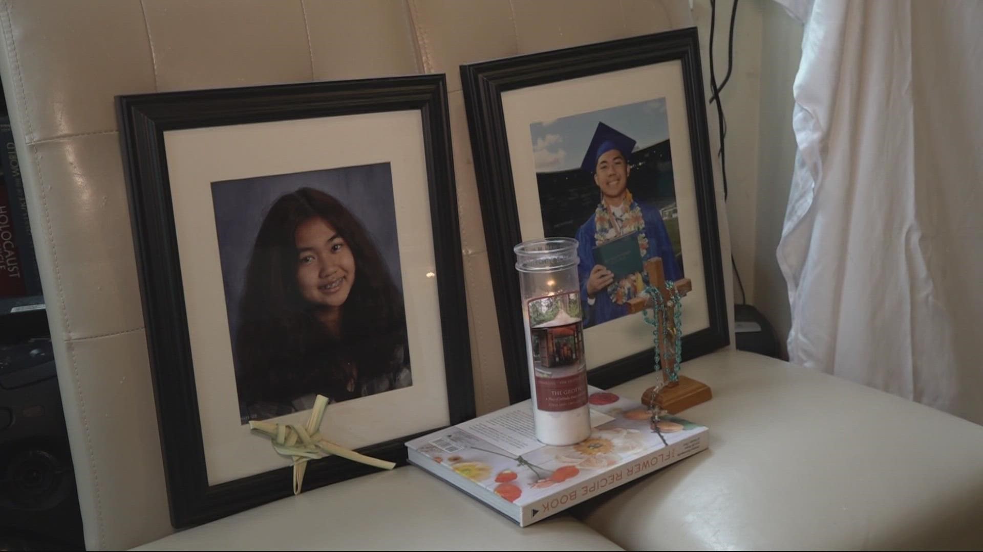 Two adults and two teenagers were killed when a car collided head-on with an RV on Highway 18 on April 10. KGW's Galen Ettlin spoke to the grieving family.
