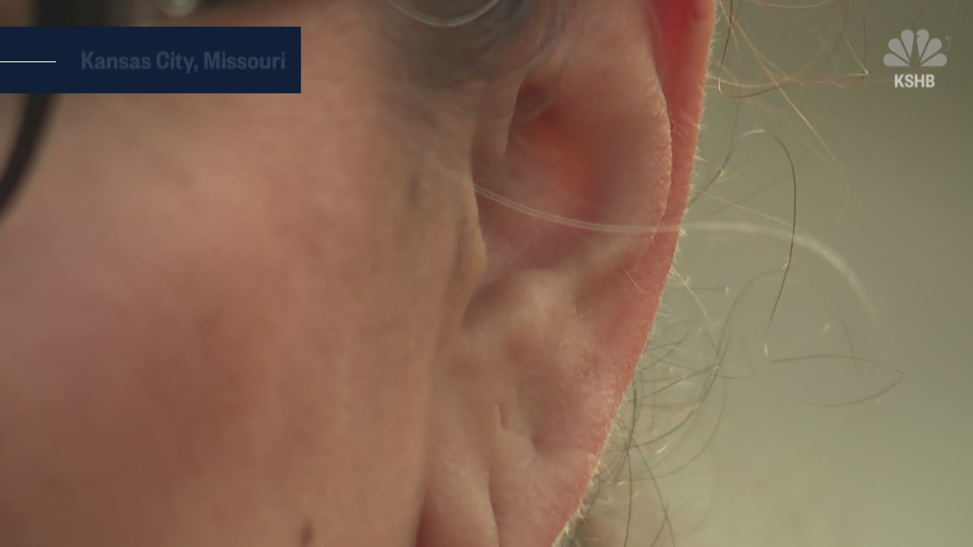 A Kansas City woman is taking extra precautions at bedtime after doctors made a shocking discovery when she complained of pain in her ear.