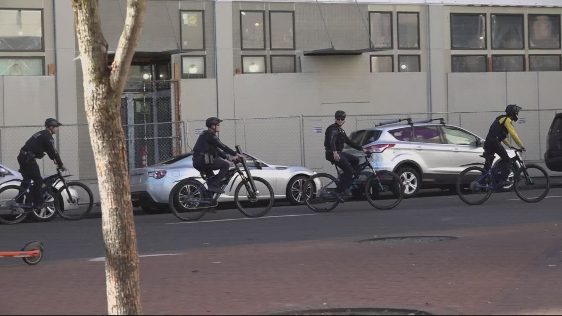 The troopers will be walking and riding bikes alongside members of the PPB central bike squad, aiming to be a visible crime deterrent.