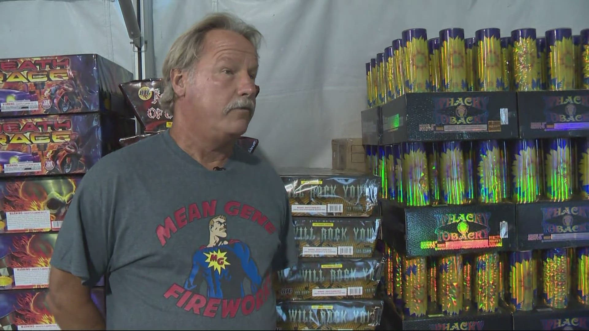 With July Fourth almost here, stands in Washington start selling fireworks at noon on Wednesday. The city of Vancouver has banned all fireworks.