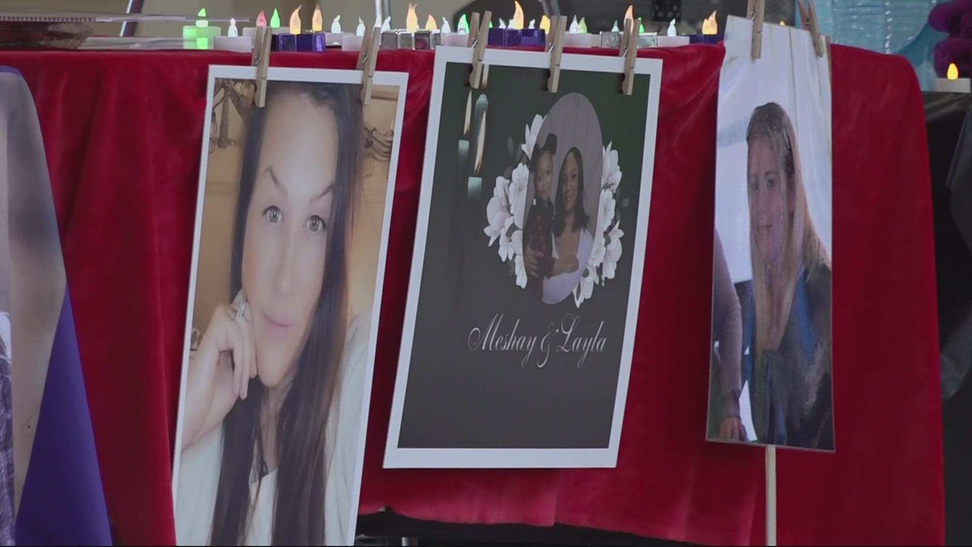 Many families of murder victims gathered at Esther Short Park in Vancouver on National Day of Remembrance.