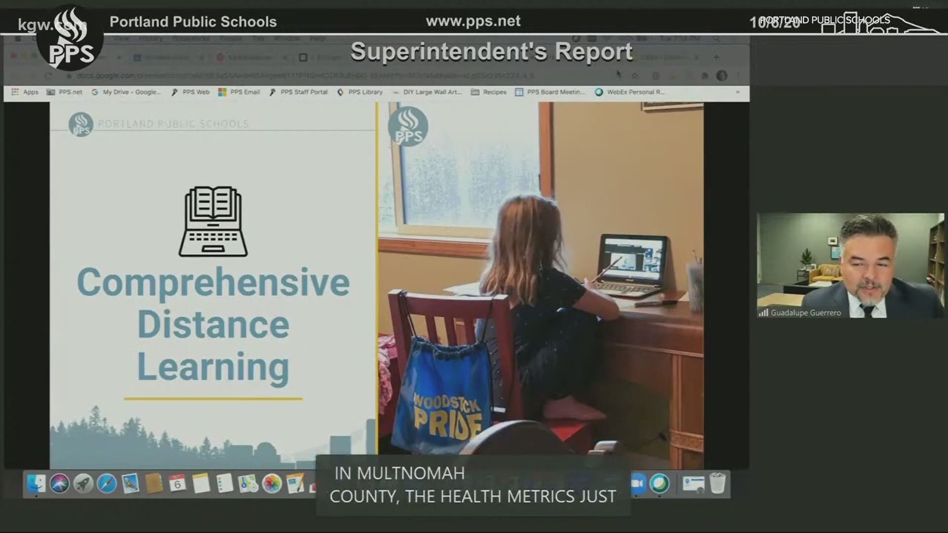 Portland Public Schools has extended remote learning through late January. Christine Pitawanich has the latest.