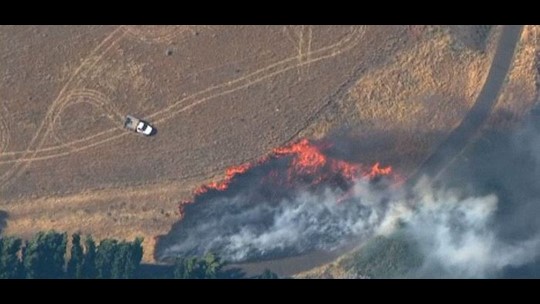 PHOTOS: Wildfire Burning Near The Dalles, Oregon | Kgw.com