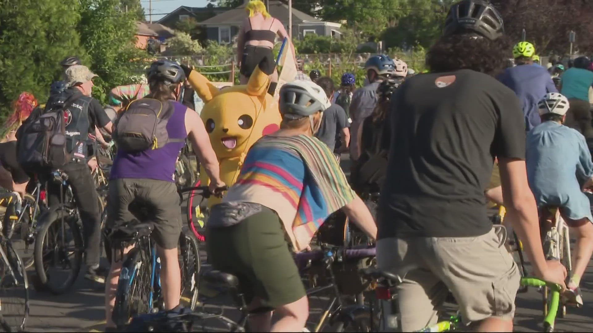 There are Pedalpalooza rides happening every day throughout the summer. Organizers and cyclists say it's something they look forward to all year.