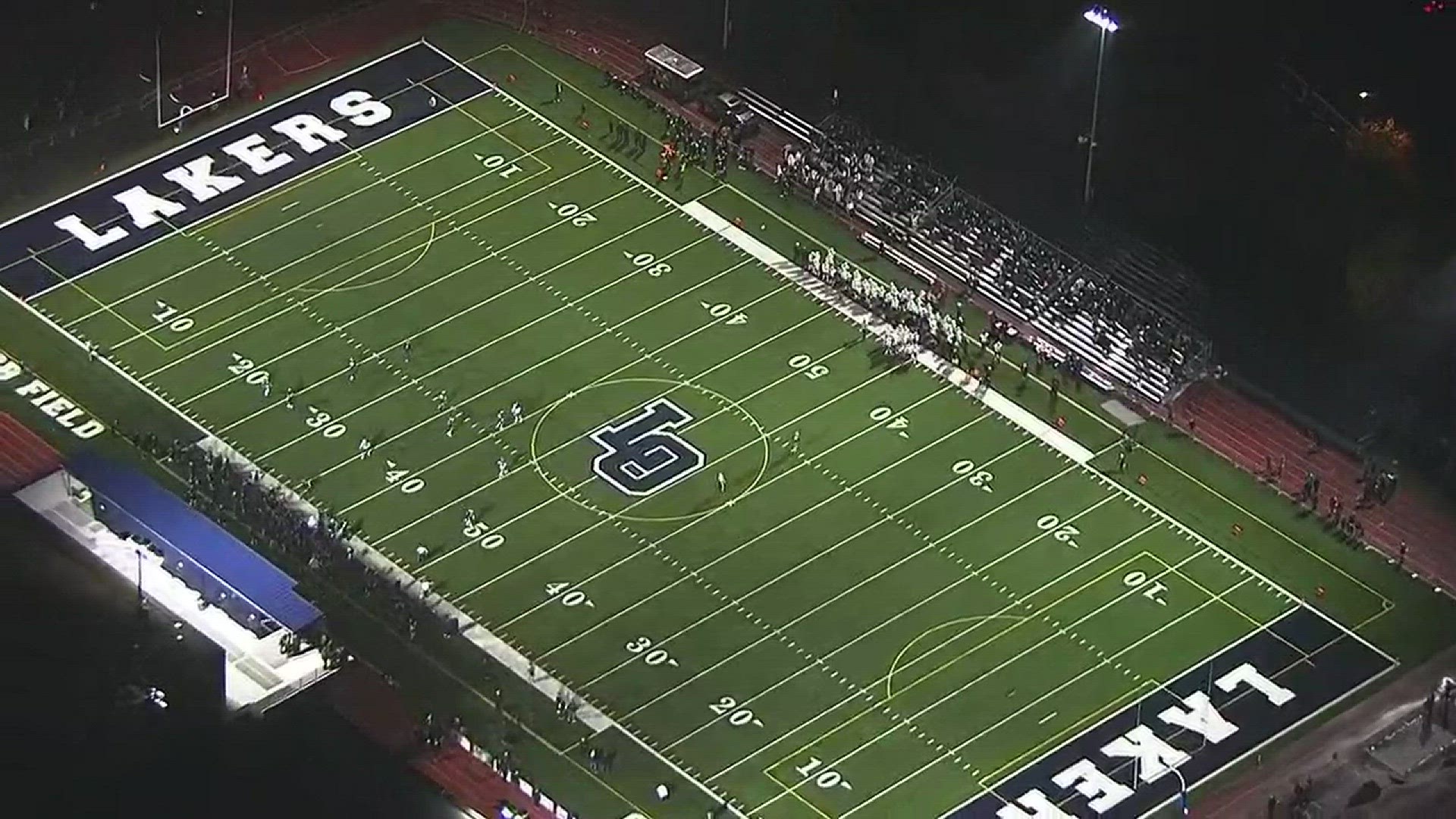 Sky 8 highlights of No. 1 Lake Oswego's 45-0 win over No. 17 Sherwood in the second round of the playoffs on Nov. 10, 2017.