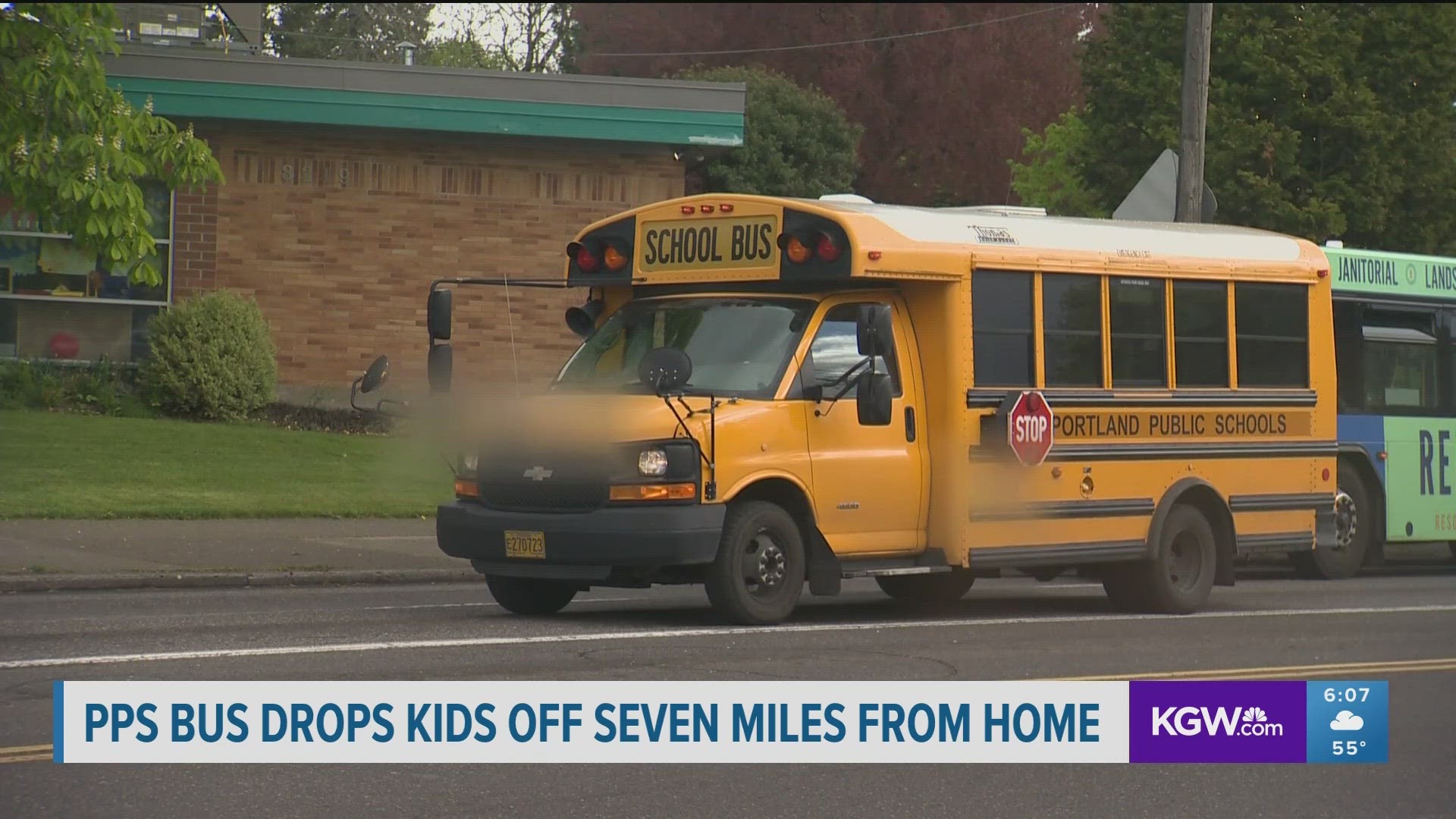 A Portland Public School’s bus driver accidentally drops off two students with special needs 7 miles away from their home unaware they are in the wrong location.