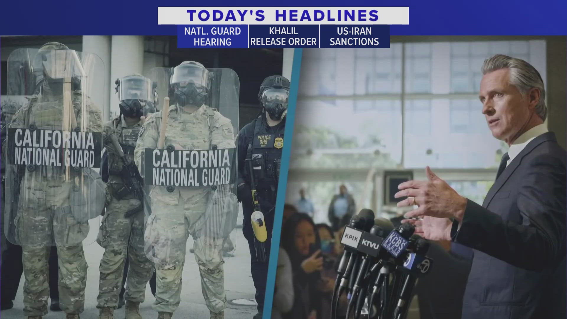 The National Guard remains in place as the judge requested briefs from both sides due Monday instead of hearing arguments Friday.
