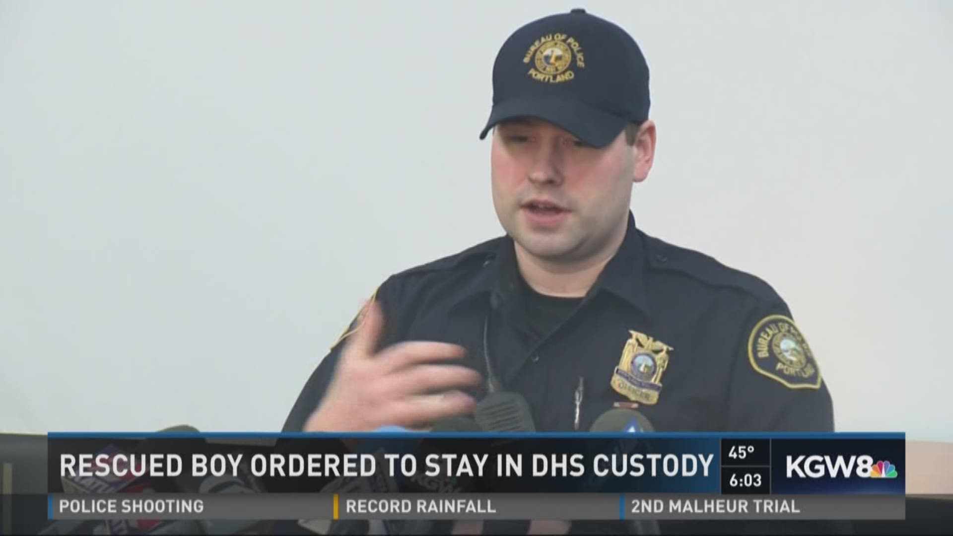 Toddler will stay in DHS custody