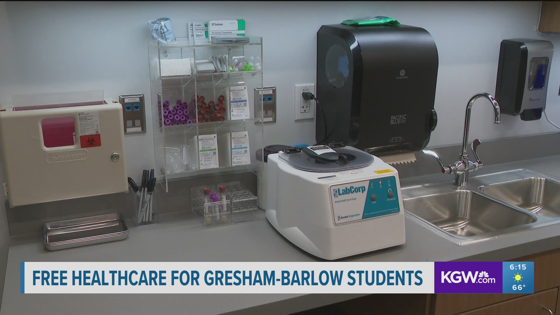 At no cost, any student enrolled in the Gresham-Barlow School District can receive medical, dental and mental health care.