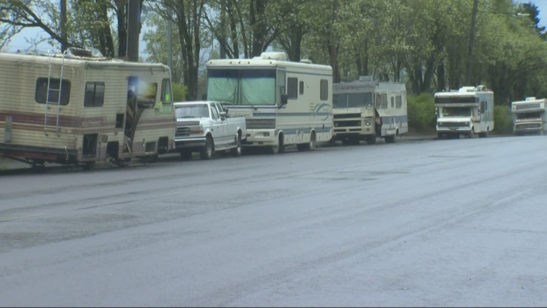 Portland neighbors fed up with abandoned RVs