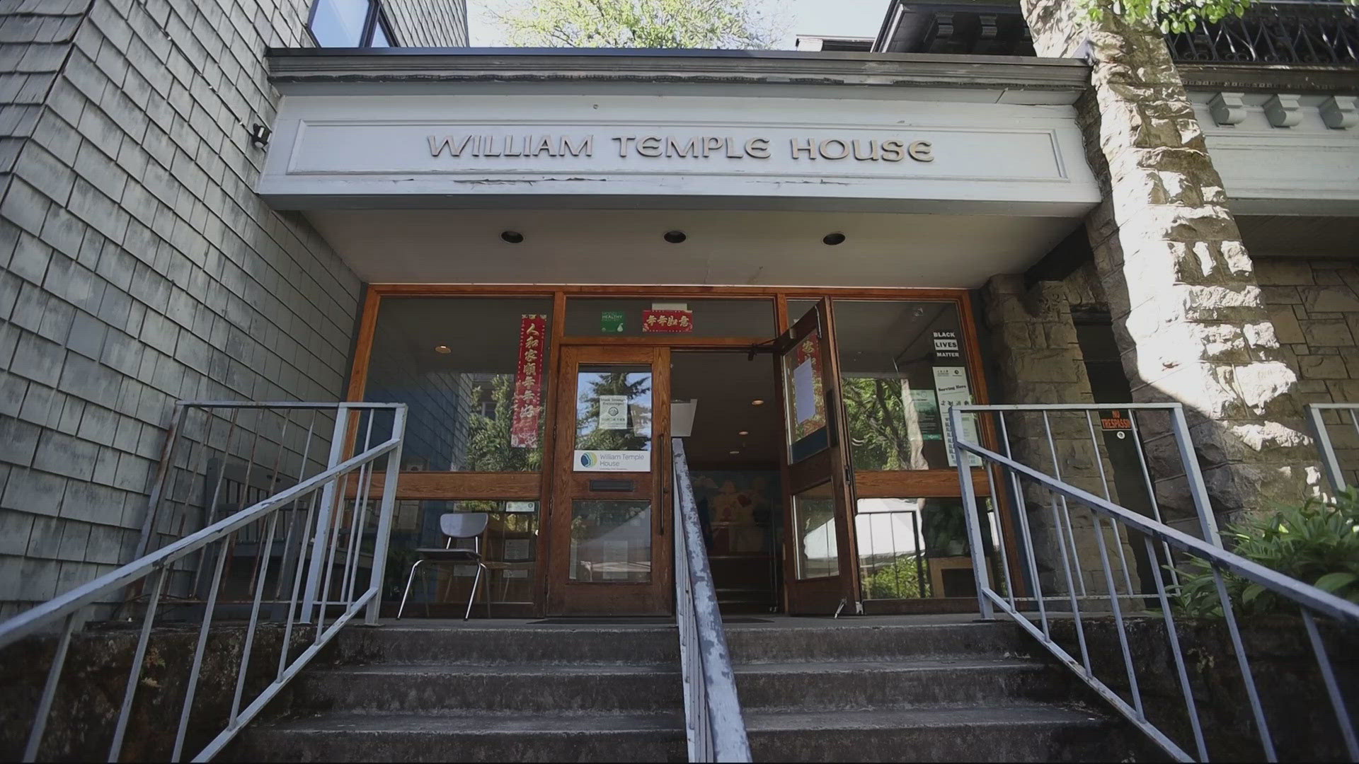 William Temple House offers social services, such as food assistance, and counseling.
