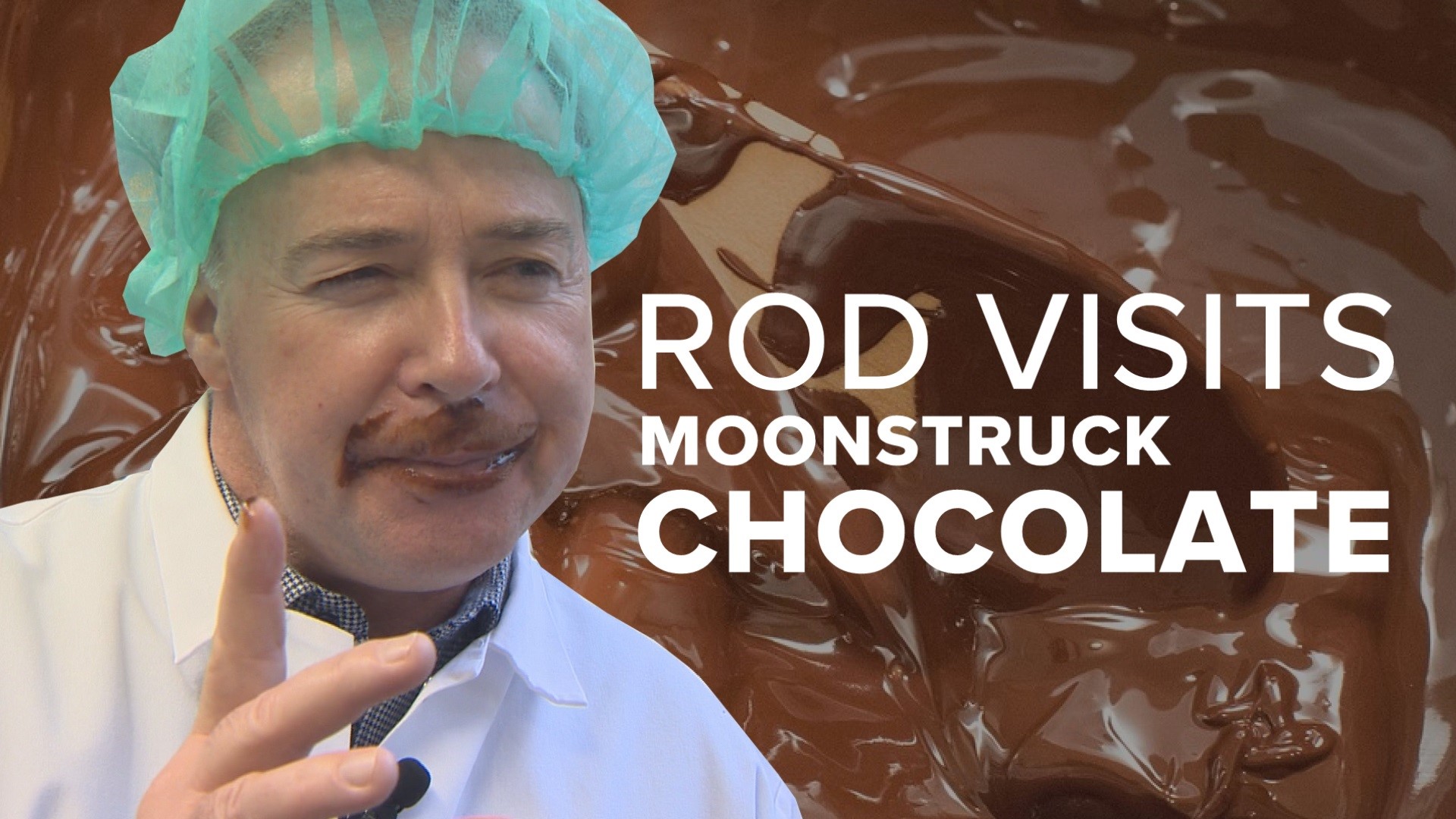 Valentine's Day is coming up, so meteorologist Rod Hill stopped by Moonstruck Chocolate to make his own heart-shaped truffles.