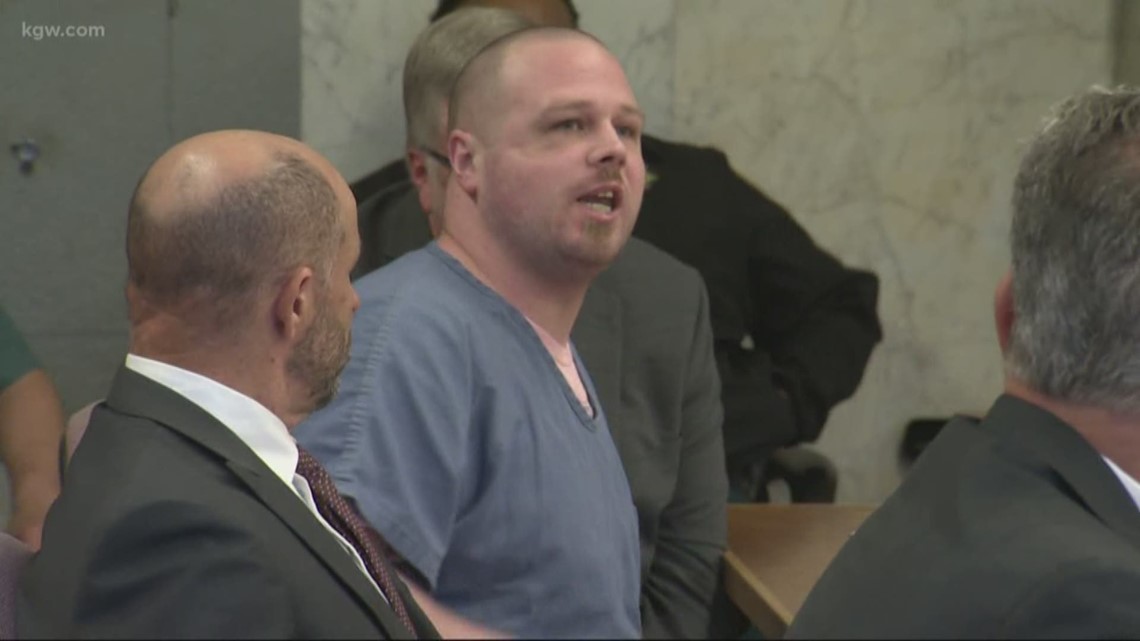 MAX attack suspect has courtroom outburst | kgw.com