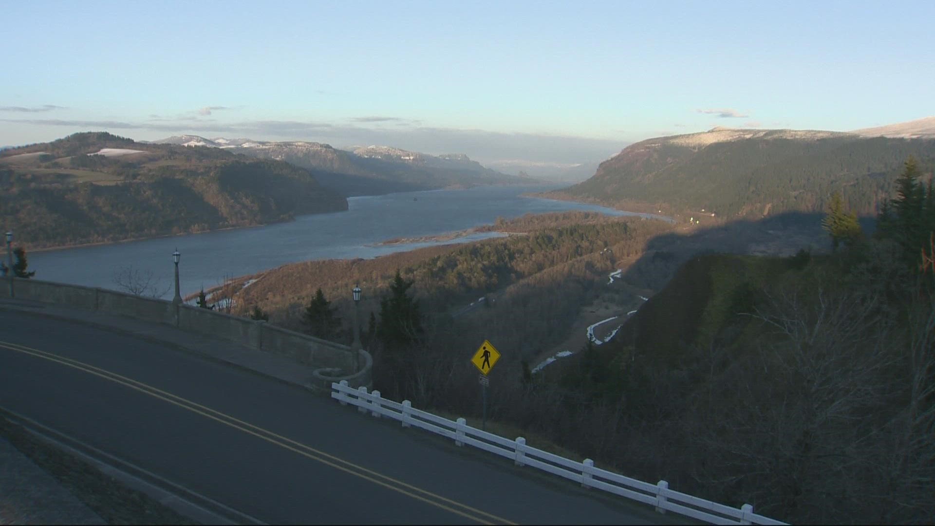 The pilot program aims to curb traffic congestion during the peak summer months. It will require a special permit for the Columbia River Gorge "waterfall corridor."