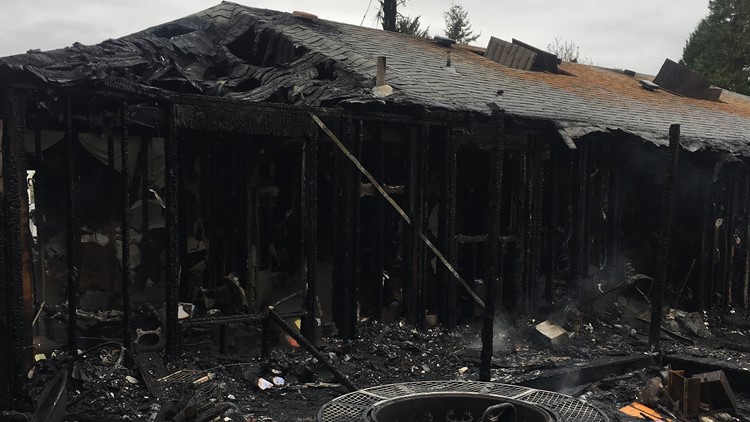 Family displaced, dog dead after Oregon City house fire | kgw.com
