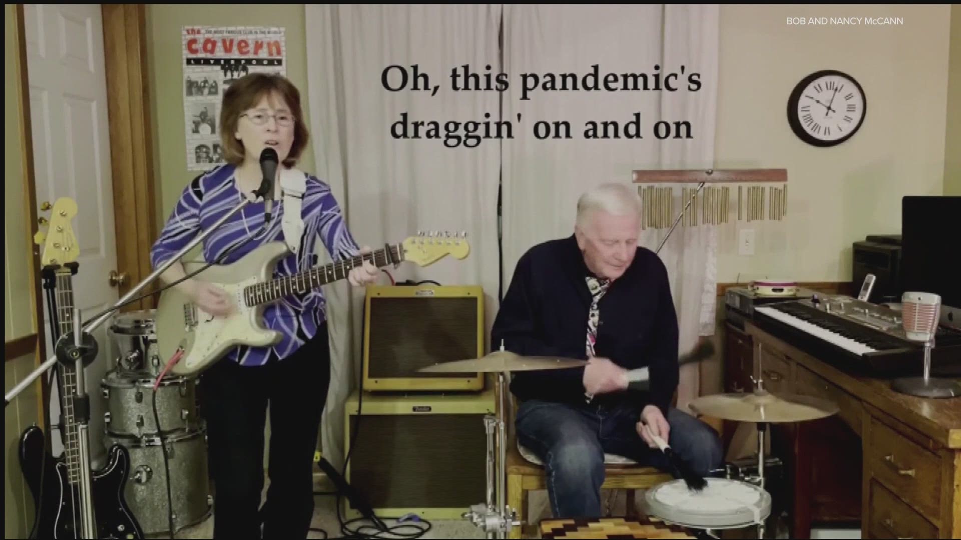 From Tom Petty to The Beatles, Bob and Nancy McCann are using their talent to bring joy and awareness amidst the pandemic.