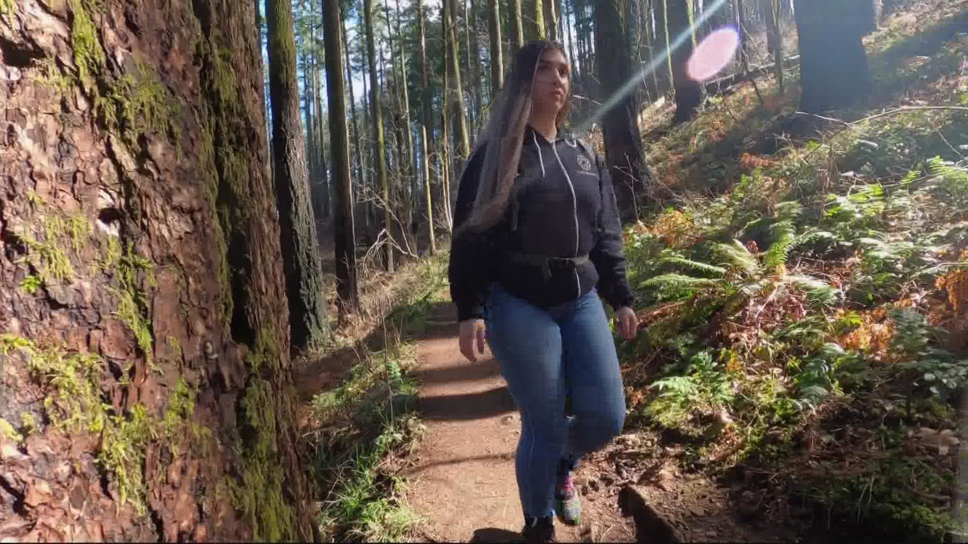 The Columbia River Gorge is one of the most scenic and popular hiking areas close to Portland. KGW's Jon Goodwin takes us there.