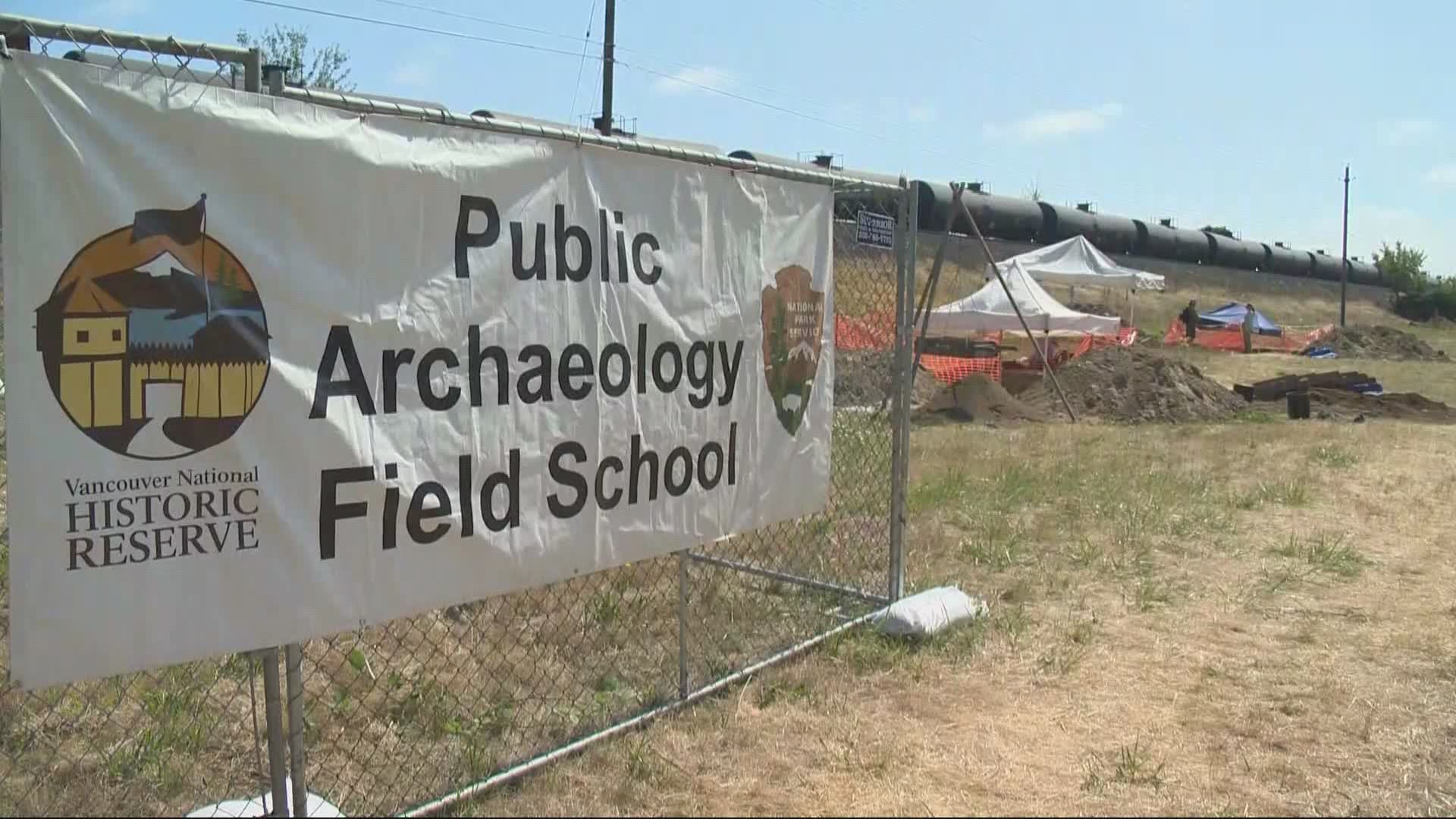 Student archeologists with Fort Vancouver’s public archeological field school are trying to learn more about the area’s history.