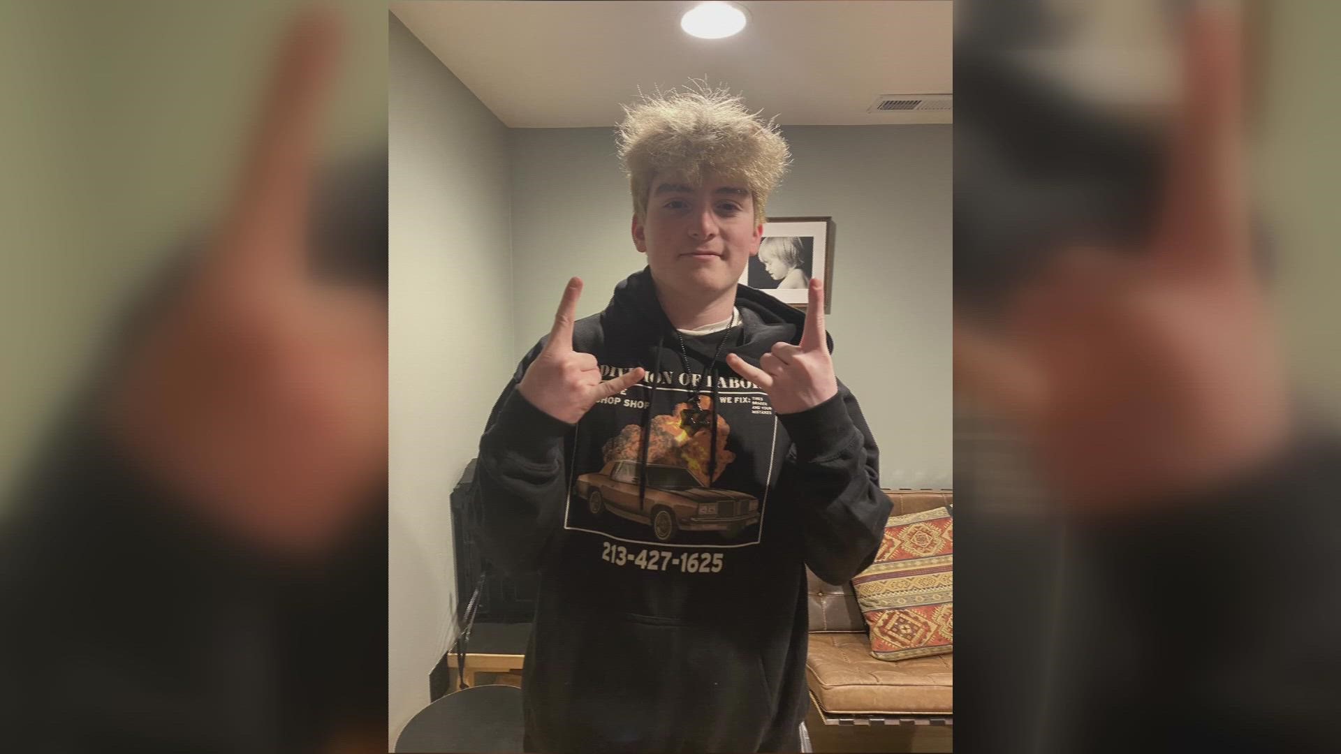 Griffin Hoffmann, 16, died in March 2022 after taking a single counterfeit prescription pain pill. His coach wants to make a difference, and to protect other teens.