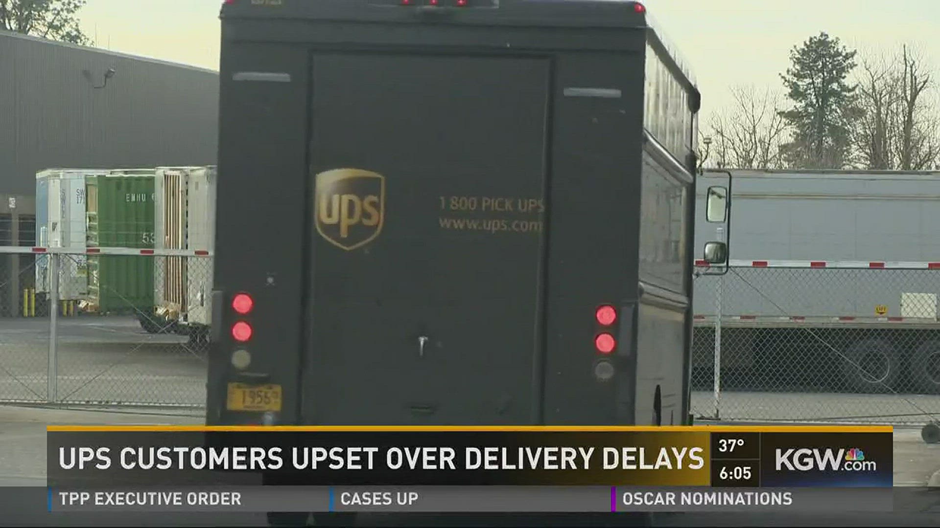 UPS customers upset over delivery delays