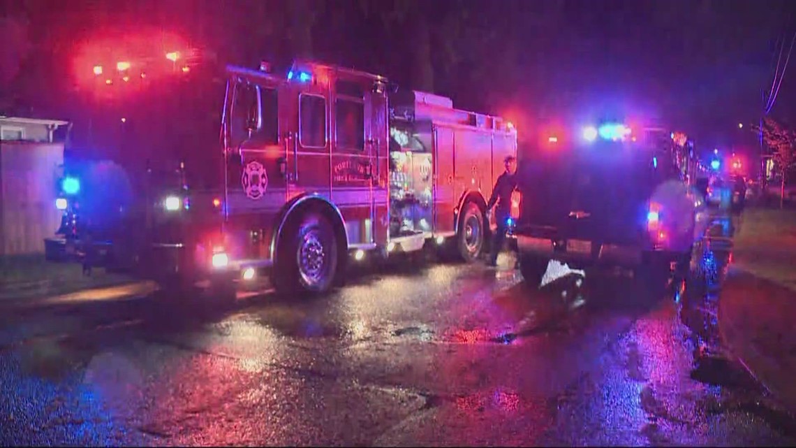 Man dies in house fire, explosion in Northeast Portland