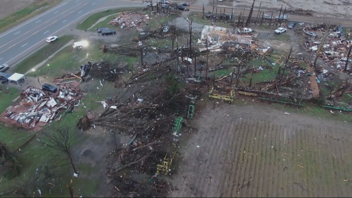 Severe storms and tornadoes kill at least 6 in Midwest and South | kgw.com